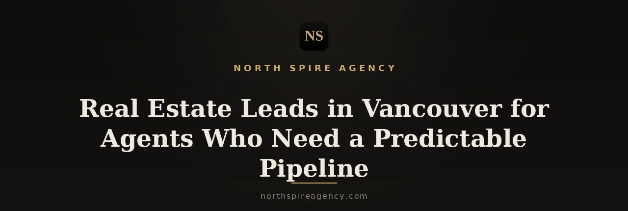 Real estate leads Vancouver - Northspire Agency