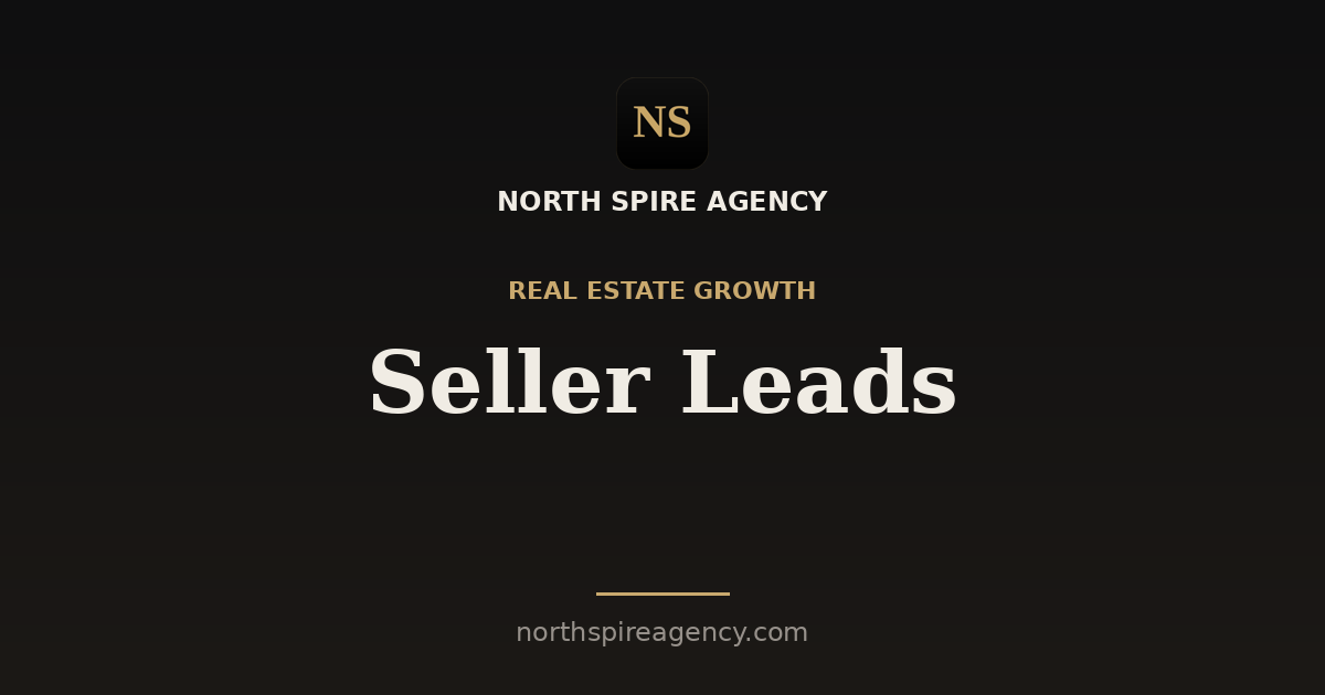 North Spire Agency - real estate seller leads for Canadian agents